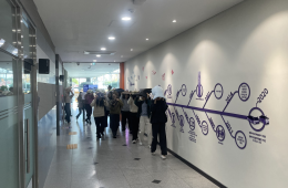 2025년 경북여성가족플라자 지진대피훈련 및 재난안전교육 관련사진