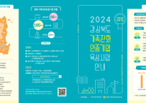 2024 경상북도 가족친화인증기업 육성사업 안내 리플릿 관련사진